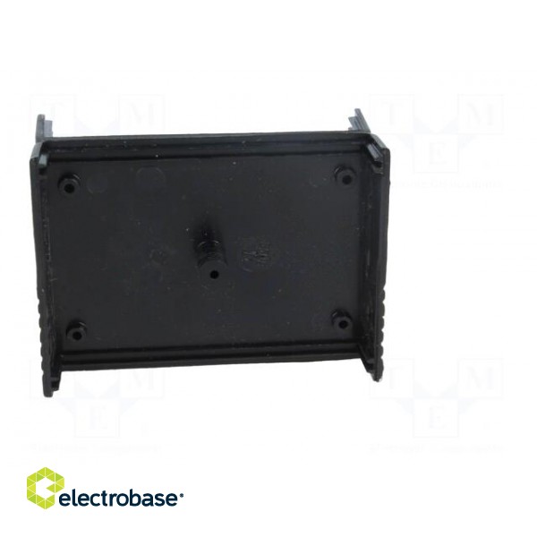 Enclosure: with panel | X: 88mm | Y: 64mm | Z: 43mm | ABS | black image 8