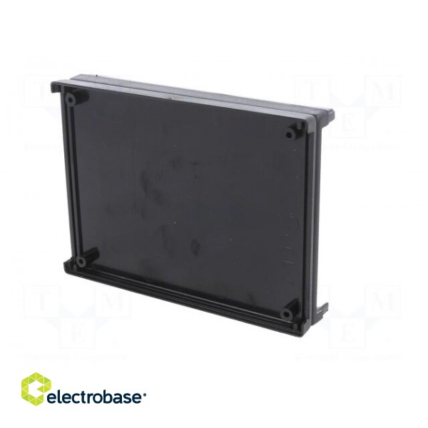 Enclosure: with panel | X: 94mm | Y: 129mm | Z: 25mm | ABS | black image 9