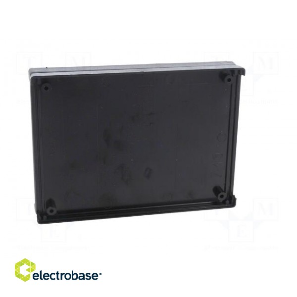 Enclosure: with panel | X: 94mm | Y: 129mm | Z: 25mm | ABS | black image 8