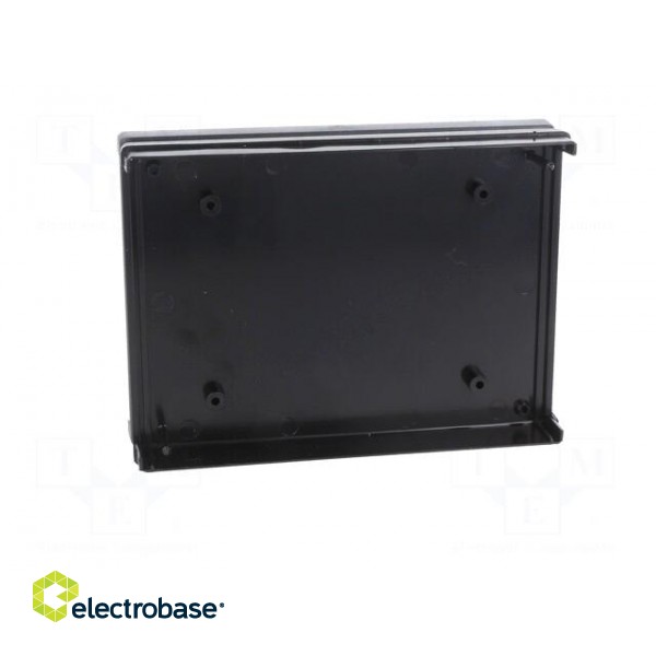 Enclosure: with panel | X: 94mm | Y: 129mm | Z: 25mm | ABS | black image 4