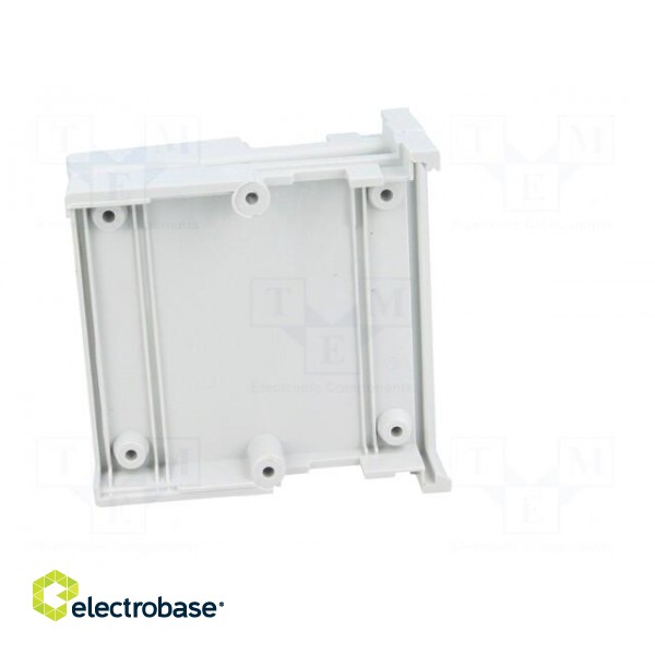 Enclosure: panel | X: 72mm | Y: 72mm | Z: 36mm | ABS | grey | screwed paveikslėlis 8