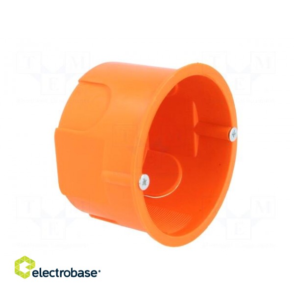 Enclosure: back box | Ø: 60mm | Z: 40mm | plaster embedded | IP30 paveikslėlis 8