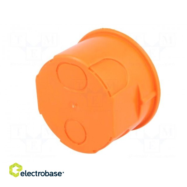 Enclosure: back box | Ø: 60mm | Z: 40mm | plaster embedded | IP30 paveikslėlis 6