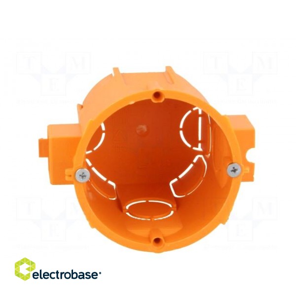 Enclosure: back box | Ø: 60mm | Z: 62mm | plaster embedded | IP30 | deep image 9