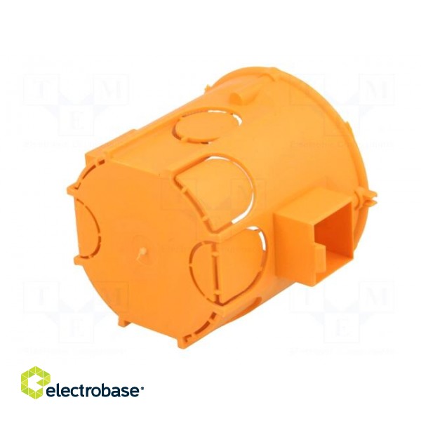 Enclosure: back box | Ø: 60mm | Z: 62mm | plaster embedded | IP30 | deep image 6