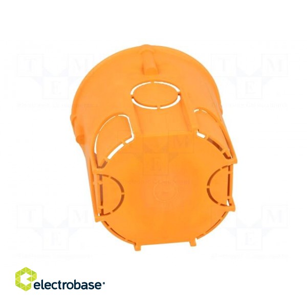 Enclosure: back box | Ø: 60mm | Z: 62mm | plaster embedded | IP30 | deep фото 5