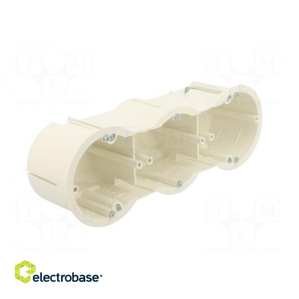 Enclosure: junction box | Ø: 63mm | Z: 60mm | plaster embedded | deep фото 8