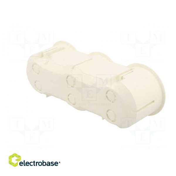 Enclosure: junction box | Ø: 63mm | Z: 60mm | plaster embedded | deep фото 6