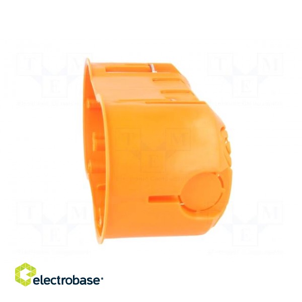 Enclosure: back box | X: 60mm | Y: 136mm | Z: 60mm | plaster embedded image 3