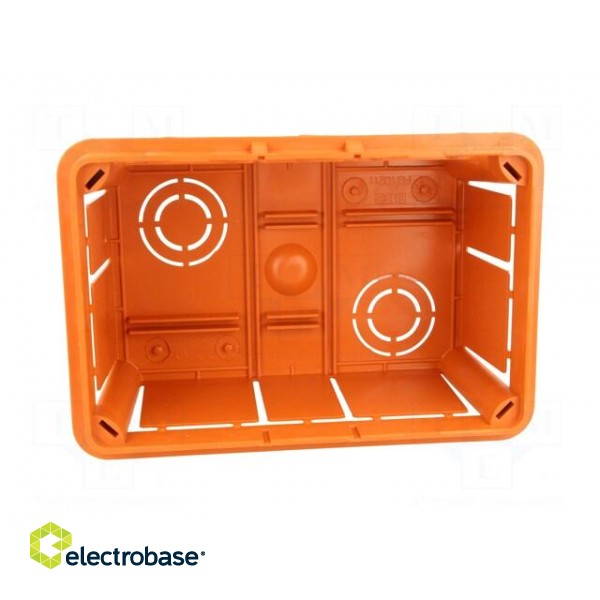 Enclosure: back box | X: 98mm | Y: 153mm | Z: 70mm | plaster embedded paveikslėlis 4
