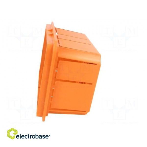 Enclosure: back box | X: 98mm | Y: 153mm | Z: 70mm | plaster embedded image 6