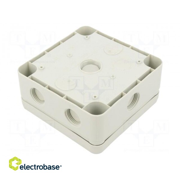 Enclosure: junction box | X: 110mm | Y: 110mm | Z: 51mm | IP67 фото 2