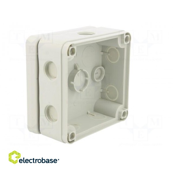 Enclosure: junction box | X: 110mm | Y: 110mm | Z: 51mm | IP67 фото 3