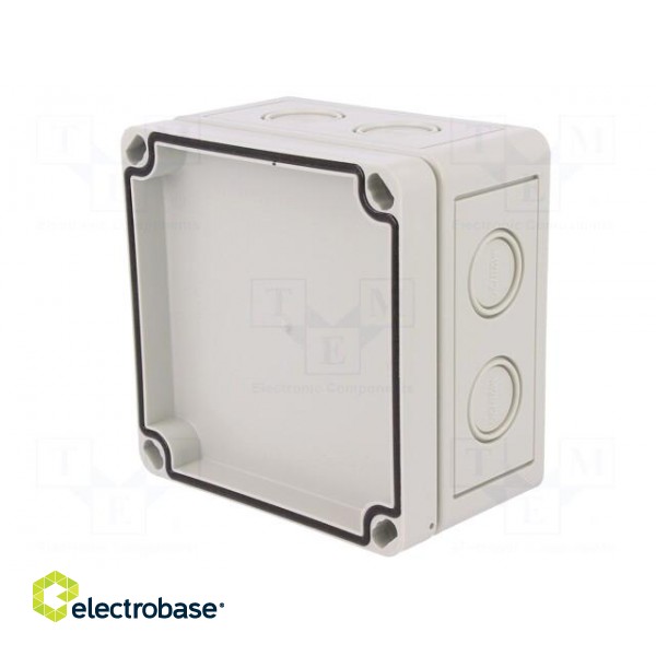 Enclosure: junction box | X: 110mm | Y: 110mm | Z: 66mm | polystyrene image 8