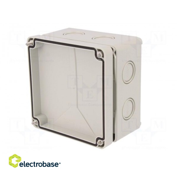 Enclosure: junction box | X: 110mm | Y: 110mm | Z: 67mm | polystyrene фото 9