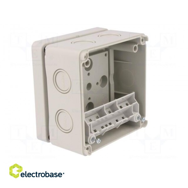 Enclosure: junction box | X: 110mm | Y: 110mm | Z: 67mm | polystyrene фото 3