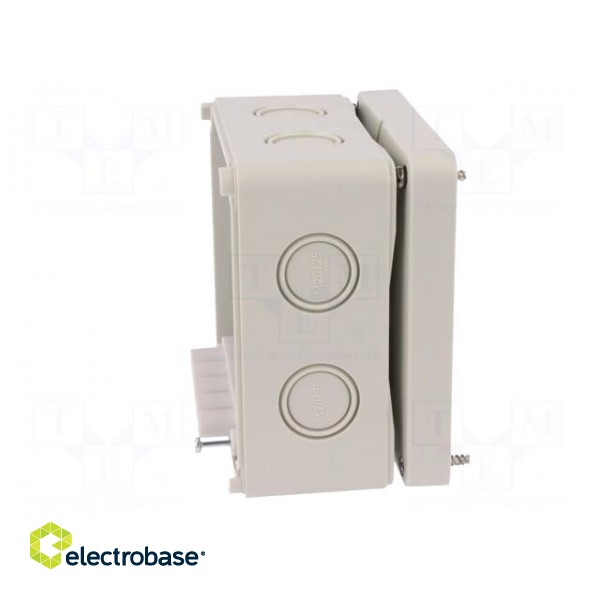 Enclosure: junction box | X: 110mm | Y: 110mm | Z: 67mm | polystyrene image 6