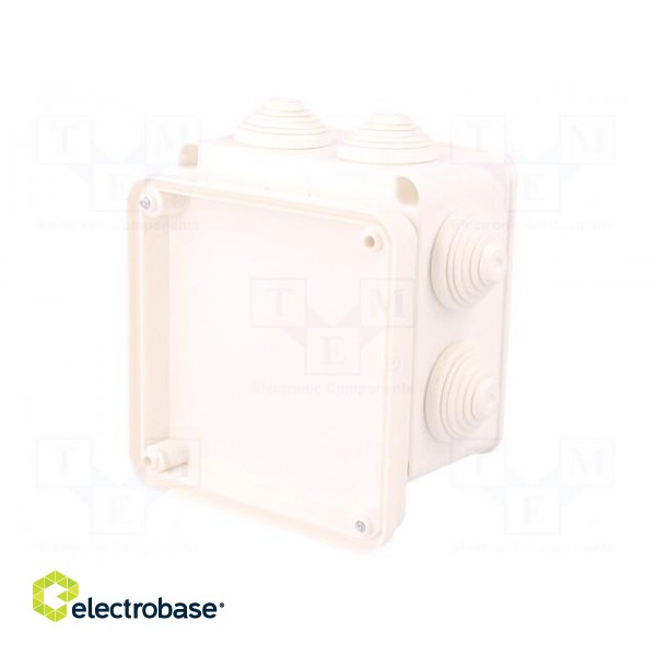 Enclosure: junction box | X: 110mm | Y: 110mm | Z: 67mm | wall mount фото 8