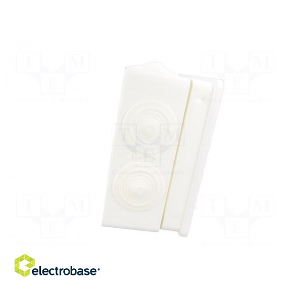 Enclosure: junction box | X: 110mm | Y: 190mm | Z: 70mm | IP65 | white image 6