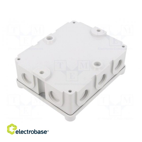 Enclosure: junction box | X: 111mm | Y: 136mm | Z: 57mm | duroplast | IP54 фото 2