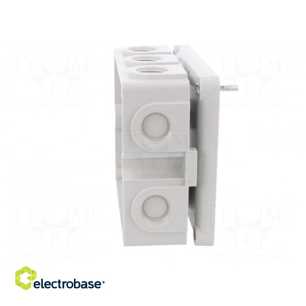 Enclosure: junction box | X: 111mm | Y: 136mm | Z: 57mm | duroplast | IP54 фото 6