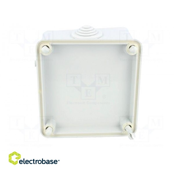 Enclosure: junction box | X: 113mm | Y: 113mm | Z: 57mm | wall mount image 7