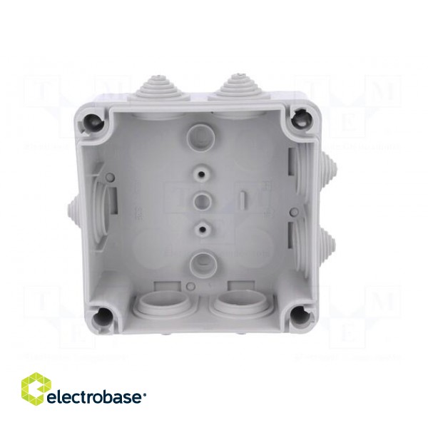 Enclosure: junction box | X: 113mm | Y: 113mm | Z: 58mm | wall mount image 3
