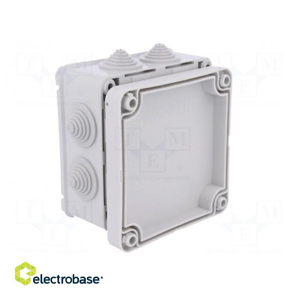 Enclosure: junction box | X: 113mm | Y: 113mm | Z: 58mm | wall mount image 6