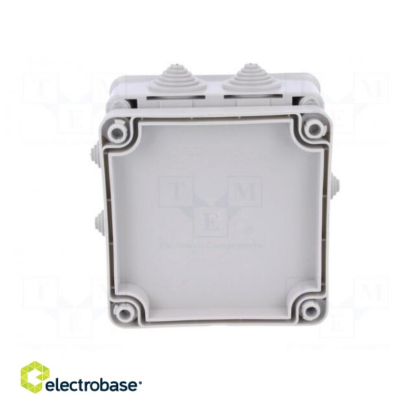 Enclosure: junction box | X: 113mm | Y: 113mm | Z: 58mm | wall mount image 7