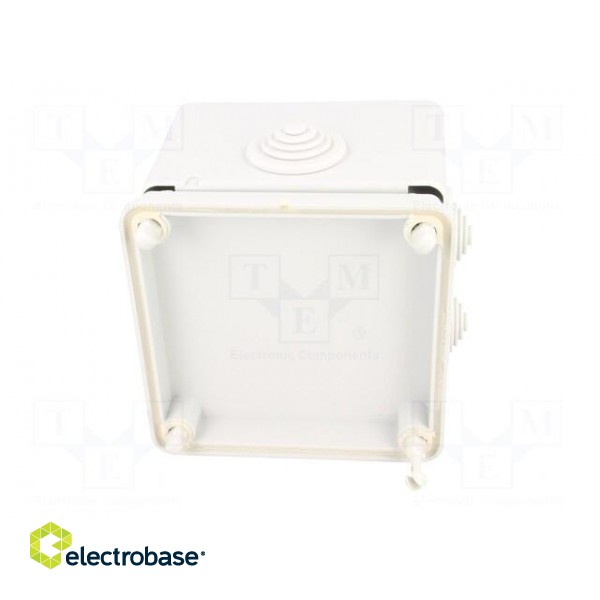 Enclosure: junction box | X: 113mm | Y: 113mm | Z: 87mm | wall mount image 7