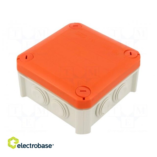 Enclosure: junction box | X: 114mm | Y: 114mm | Z: 57mm | IP66 image 1