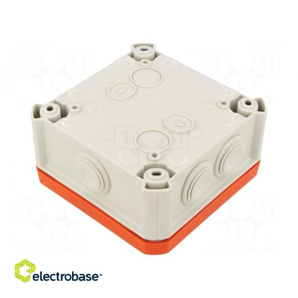 Enclosure: junction box | X: 114mm | Y: 114mm | Z: 57mm | IP66 image 2