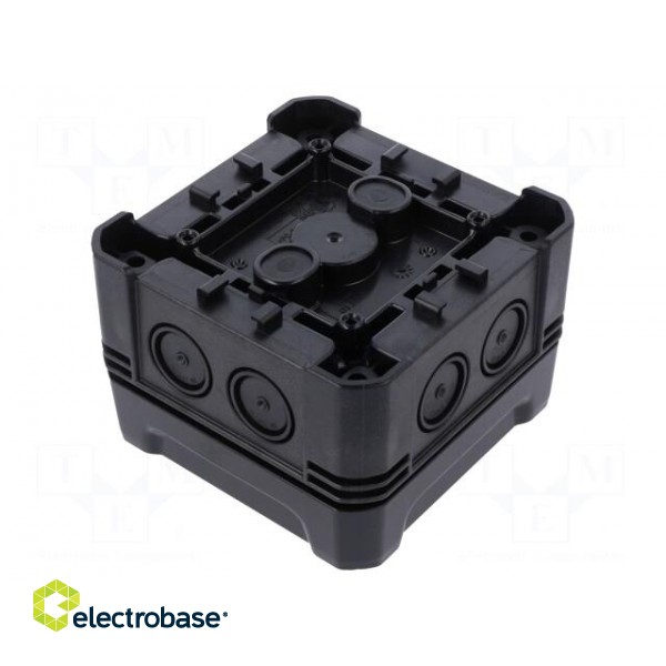 Enclosure: junction box | X: 114mm | Y: 114mm | Z: 60mm | polycarbonate image 2