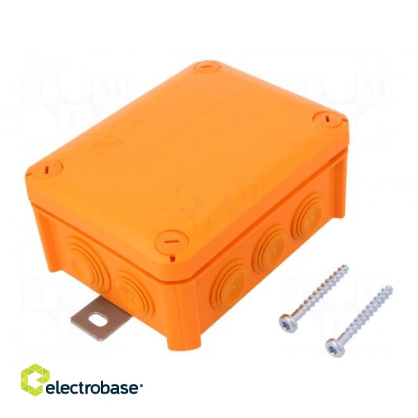 Enclosure: junction box | X: 116mm | Y: 150mm | Z: 67mm | polypropylene фото 1