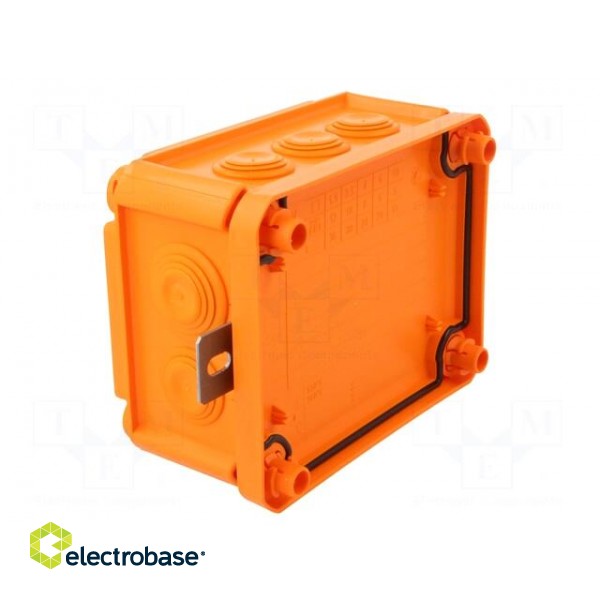 Enclosure: junction box | X: 116mm | Y: 150mm | Z: 67mm | polypropylene image 7