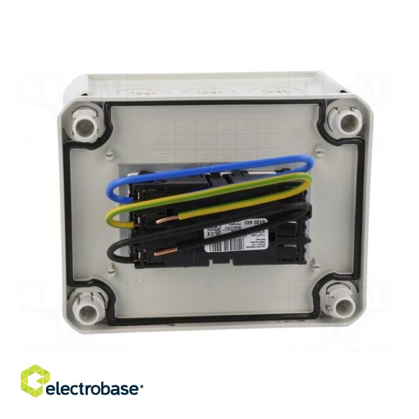 Enclosure: junction box | X: 116mm | Y: 150mm | Z: 67mm | IP30 image 8