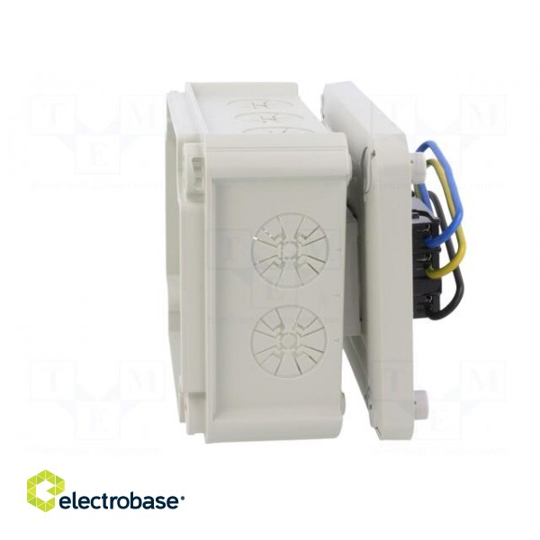 Enclosure: junction box | X: 116mm | Y: 150mm | Z: 67mm | IP30 image 6