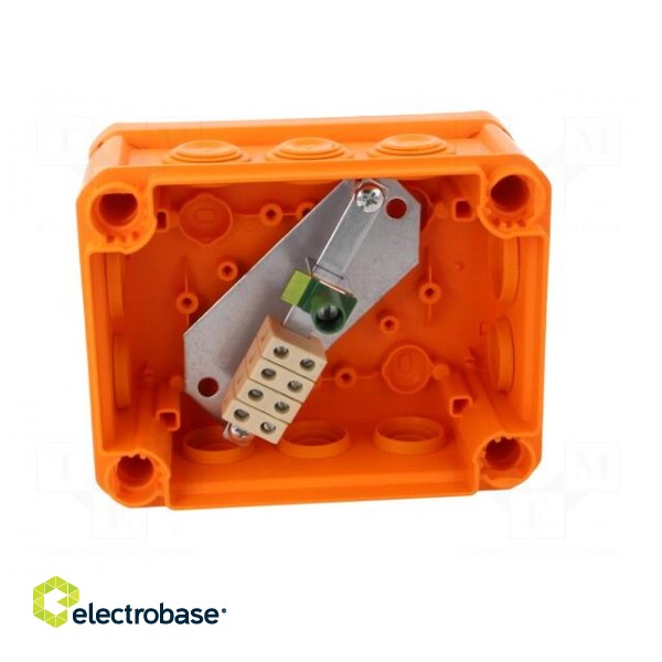 Enclosure: junction box | X: 116mm | Y: 150mm | Z: 67mm | IP66 | orange image 8