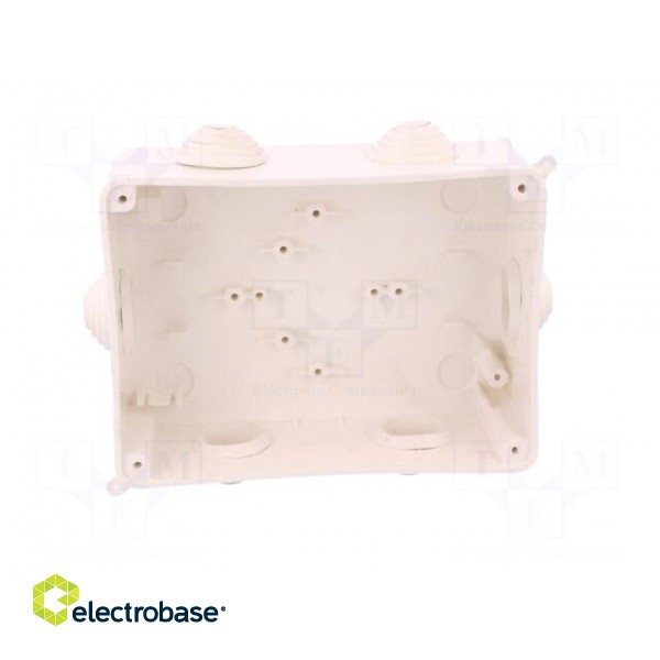 Enclosure: junction box | X: 118mm | Y: 157mm | Z: 94mm | wall mount image 3