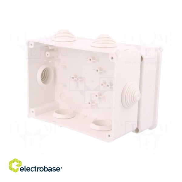 Enclosure: junction box | X: 118mm | Y: 157mm | Z: 94mm | wall mount image 4