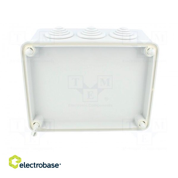 Enclosure: junction box | X: 120mm | Y: 162mm | Z: 73mm | wall mount image 5