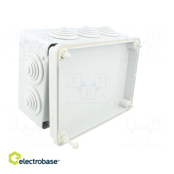 Enclosure: junction box | X: 120mm | Y: 162mm | Z: 73mm | wall mount image 4