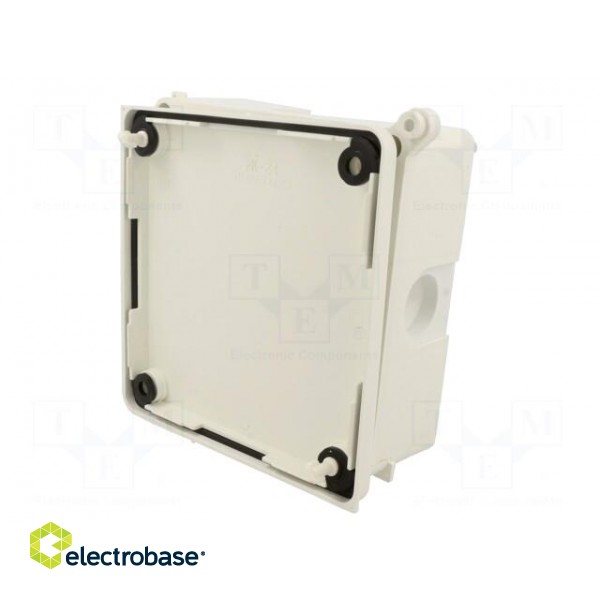 Enclosure: junction box | X: 125mm | Y: 125mm | Z: 45mm | wall mount image 9