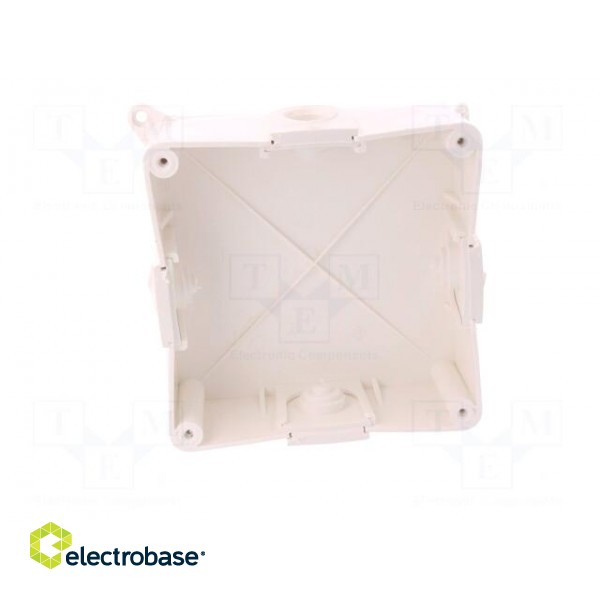 Enclosure: junction box | X: 134mm | Y: 134mm | Z: 50mm | wall mount image 3