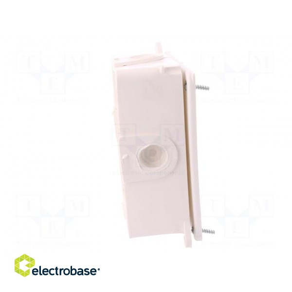 Enclosure: junction box | X: 134mm | Y: 134mm | Z: 50mm | wall mount image 5
