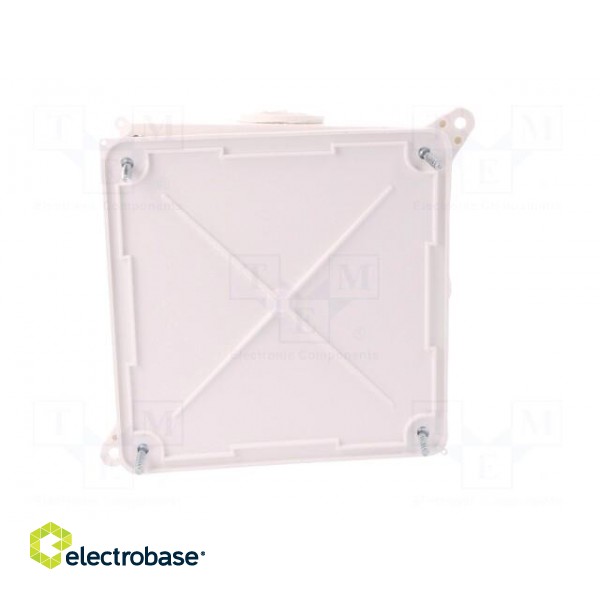 Enclosure: junction box | X: 134mm | Y: 134mm | Z: 50mm | wall mount image 7