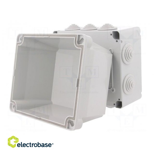 Enclosure: junction box | X: 145mm | Y: 170mm | Z: 154mm | wall mount image 3