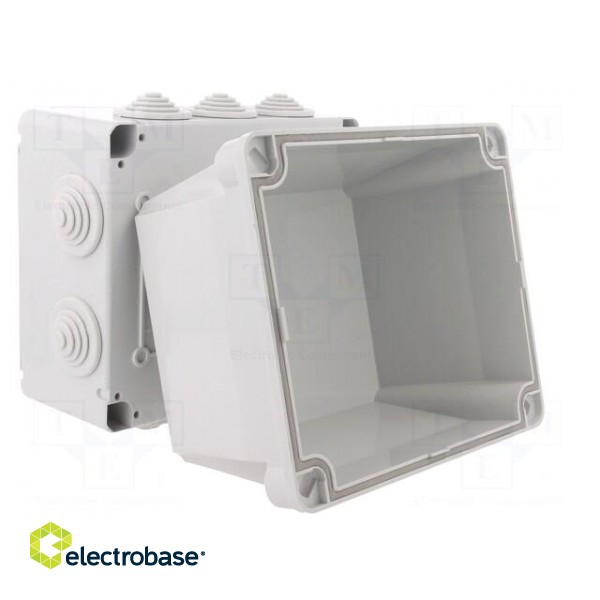 Enclosure: junction box | X: 145mm | Y: 170mm | Z: 154mm | wall mount image 1