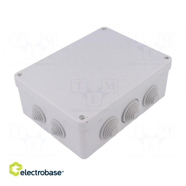 Enclosure: junction box | X: 149mm | Y: 199mm | Z: 77mm | wall mount