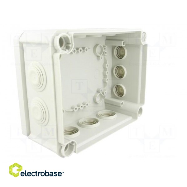 Enclosure: junction box | X: 150mm | Y: 190mm | Z: 77mm | IP66 image 3